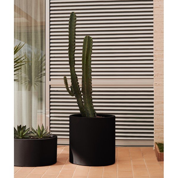 Betonowa osłonka na doniczkę ø 52 cm Aiguablava – Kave Home-image-1