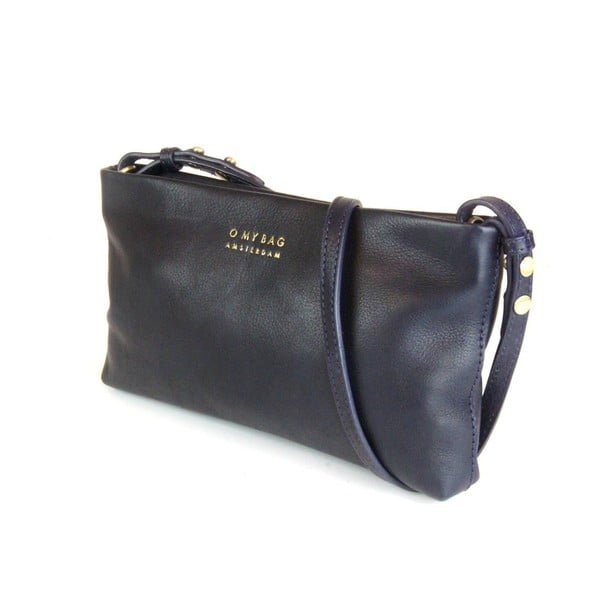 Skórzana torebka/kopertówka O My Bag Dashing Daisy Midnight Blue-image-1