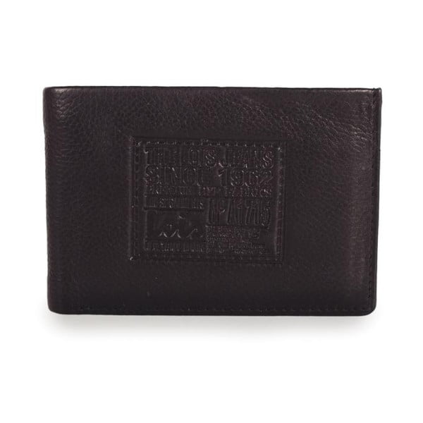 Skórzany portfel męski LOIS no. 208, czarny