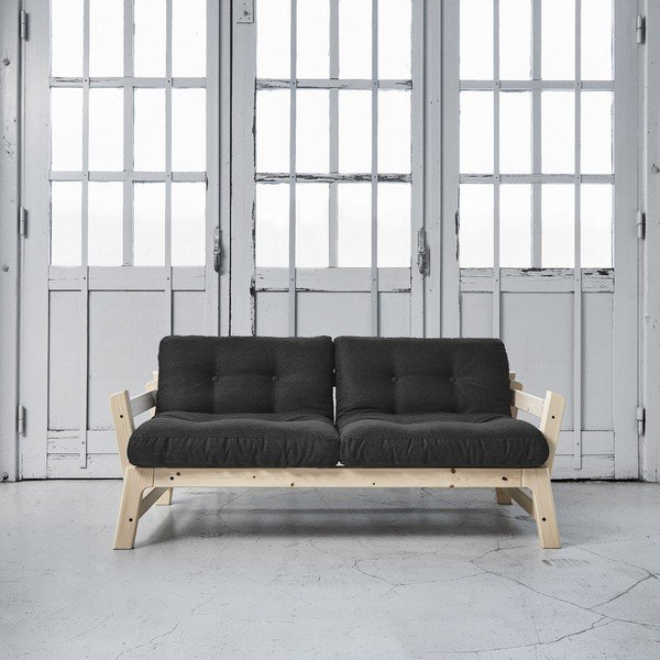 Sofa rozkładana Karup Step Natural/Dark-image-1