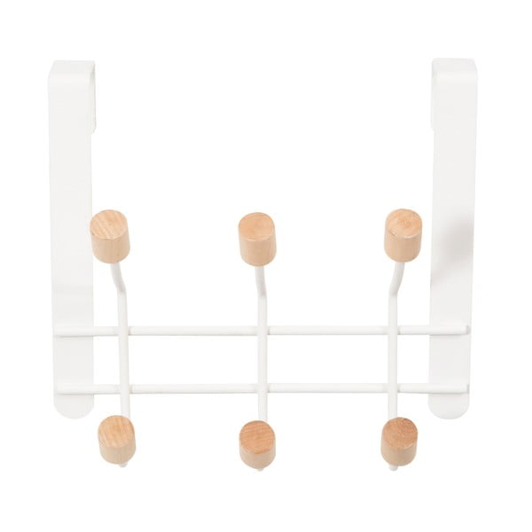 Wieszak na drzwi z metalu z 6 haczykami Compactor-image-2