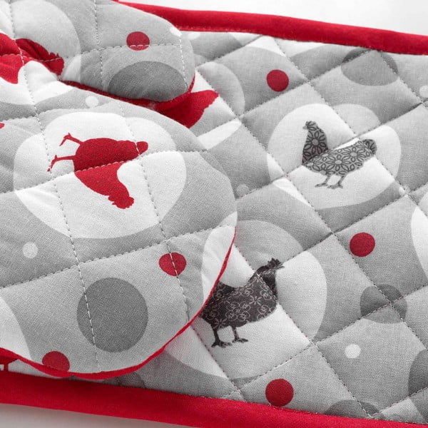 Bawełniane rękawice kuchenne zestaw 2 szt. Suzette – douceur d'intérieur-image-1