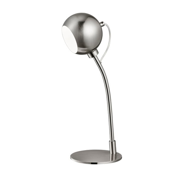 Lampa stołowa Searchlight Magnetic, srebrna