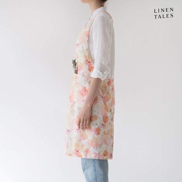 Lniany fartuch Crossback – Linen Tales-image-1