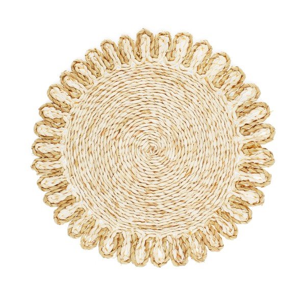 Mata stołowa z liści kukurydzy ø 38 cm Corn Husk – Rex London