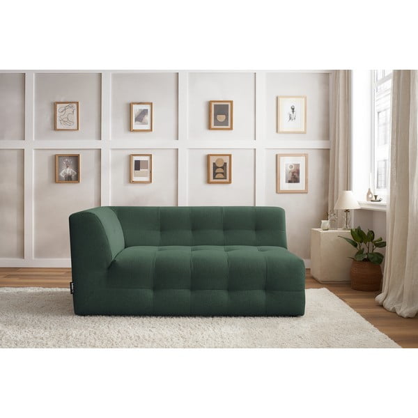 Ciemnozielony moduł sofy (lewostronny) Kleber – Bobochic Paris-image-1