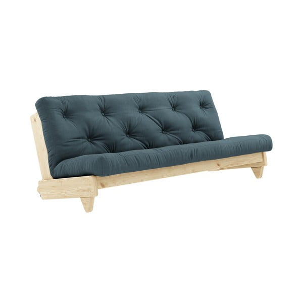 Sofa rozkładana z niebieskozielonym pokryciem Karup Design Fresh Natural/Petrol Blue-image-3