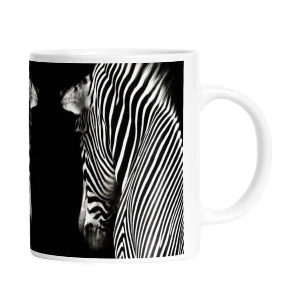 Kubek Black Shake Zebra Stripes, 330 ml