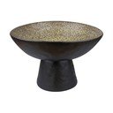 Czarno-beżowa kamionkowa misa ø 31,5 cm By Hand  – Mette Ditmer Denmark