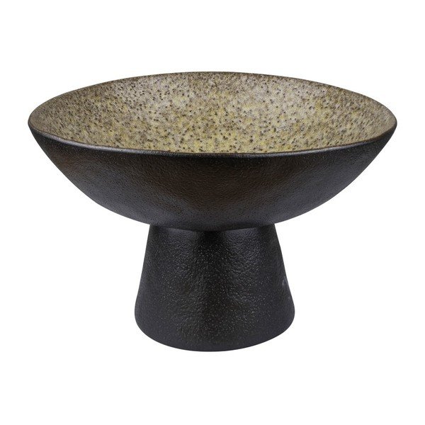 Czarno-beżowa kamionkowa misa ø 31,5 cm By Hand  – Mette Ditmer Denmark