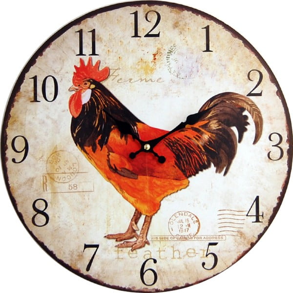 Zegar Rooster, 34 cm