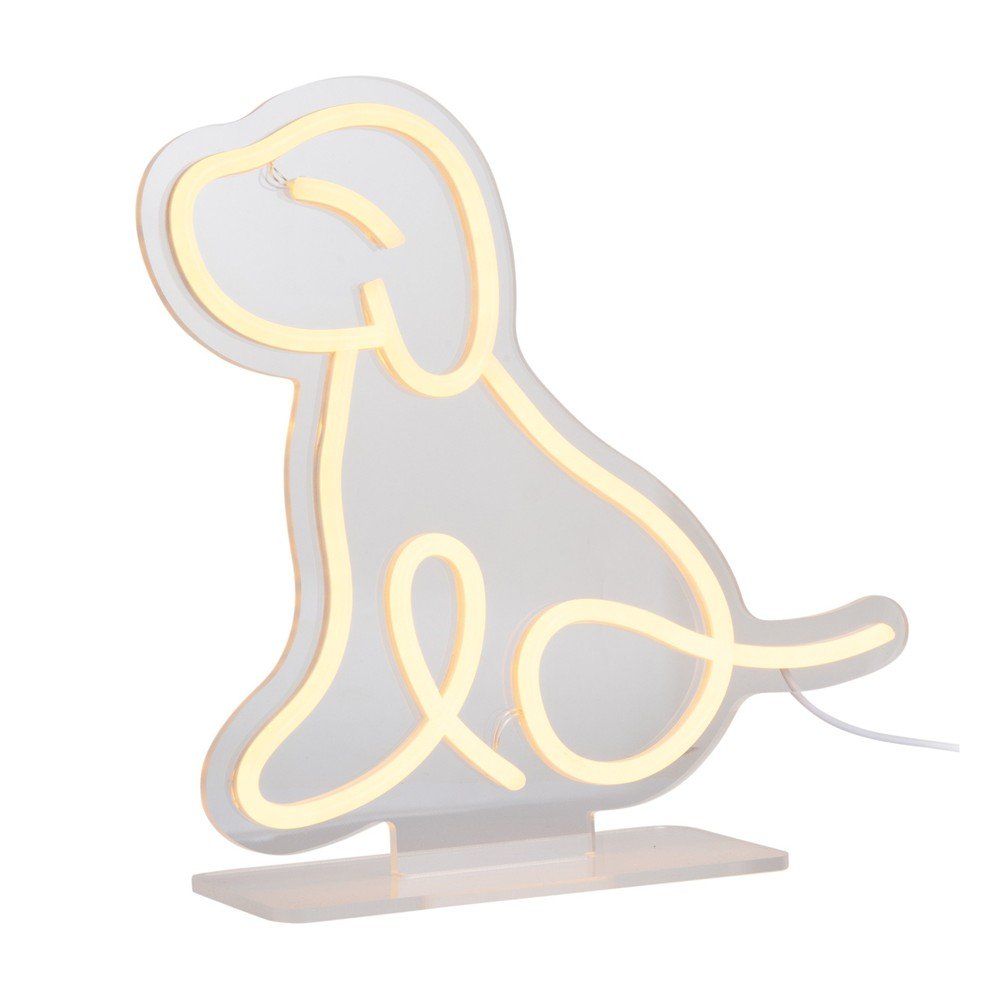 Żółta lampka dziecięca Sitting Dog – Leitmotiv