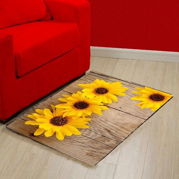 Dywanik winylowy Flower, 52x75 cm-image-3
