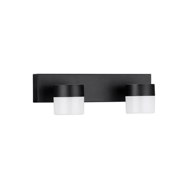 Aluminiowy kinkiet LED w kolorze matowej czerni Teko – Nova Luce