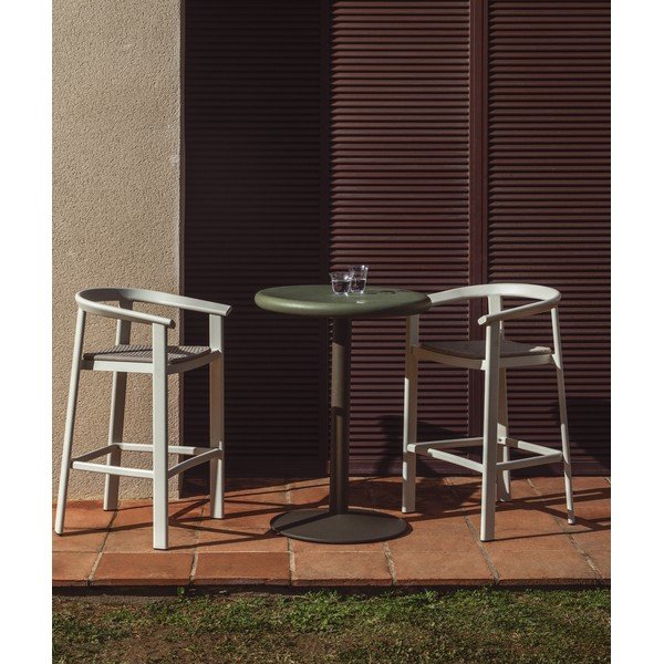 Kremowy drewniany hoker ogrodowy Erice – Kave Home-image-1