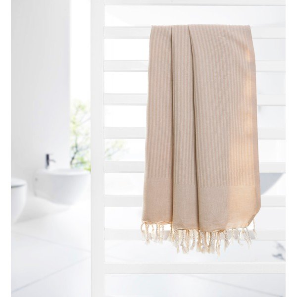 Ręcznik hammam Loincloth, beżowy-image-3