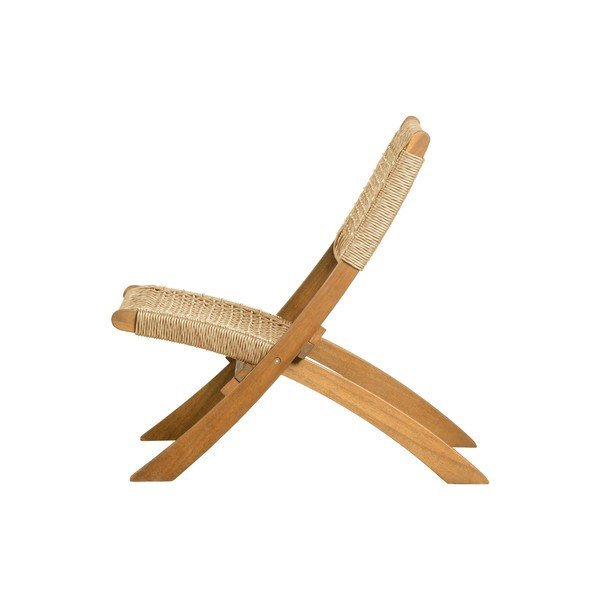 Składany fotel ogrodowy z modrzewia syberyjskiego WOOOD Lois-image-2