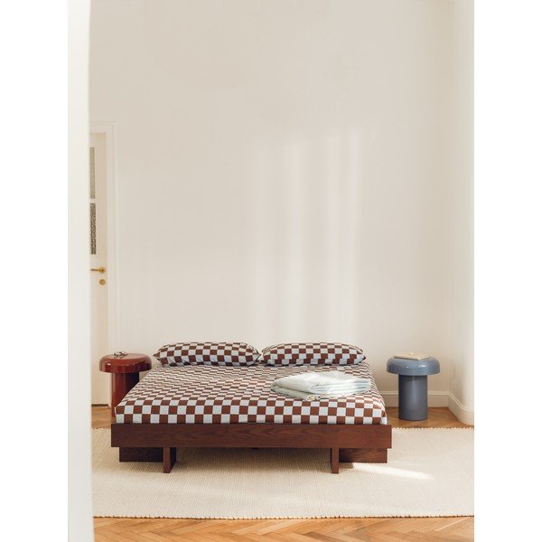 Poszewka na poduszkę z satyny bawełnianej 50x70 cm Plu – noo.ma-image-1