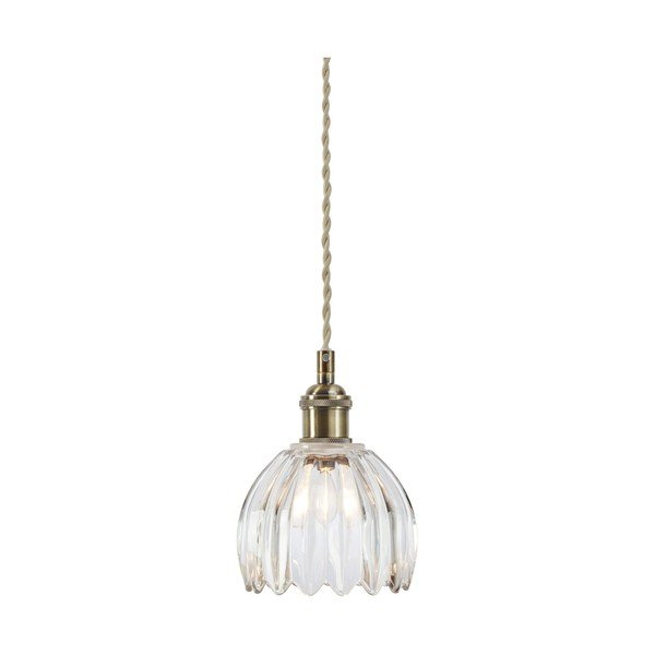 Metalowa lampa wisząca ze szklanym kloszem ø 13 cm Gota – Markslöjd