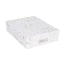 Pudełko w biało-złotym kolorze Bigso Box of Sweden Oskar
