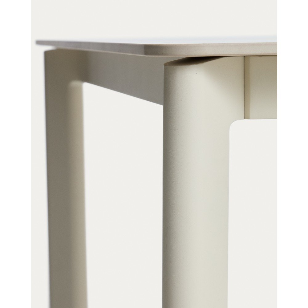 Stół ogrodowy z kamiennym blatem 100x220 cm Anafi – Kave Home (zdjęcie 6)