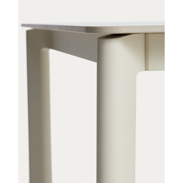 Stół ogrodowy z kamiennym blatem 100x220 cm Anafi – Kave Home-image-2