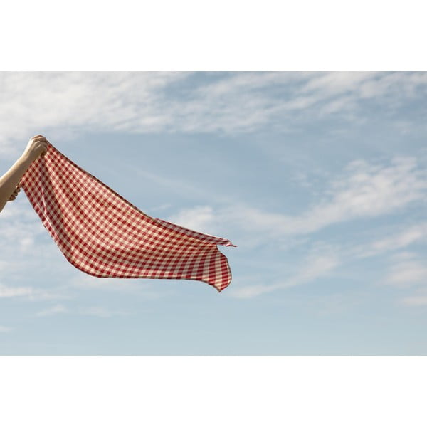 Obrus Really Nice Things Red Vichy, 140x140 cm-image-3