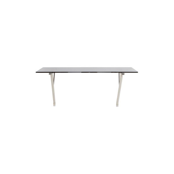 Wiszące ścienne biurko ze szklanym blatem 40x120 cm Kullaberg – Jotex-image-2