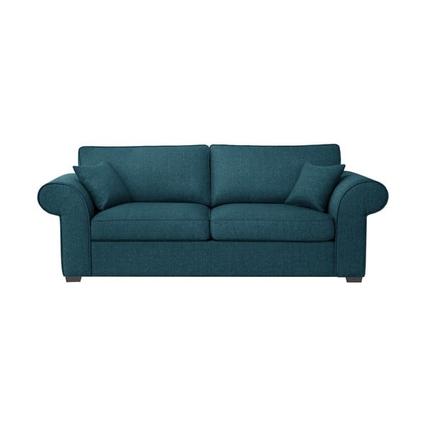 Turkusowa sofa 3-osobowa Jalouse Maison Ivy