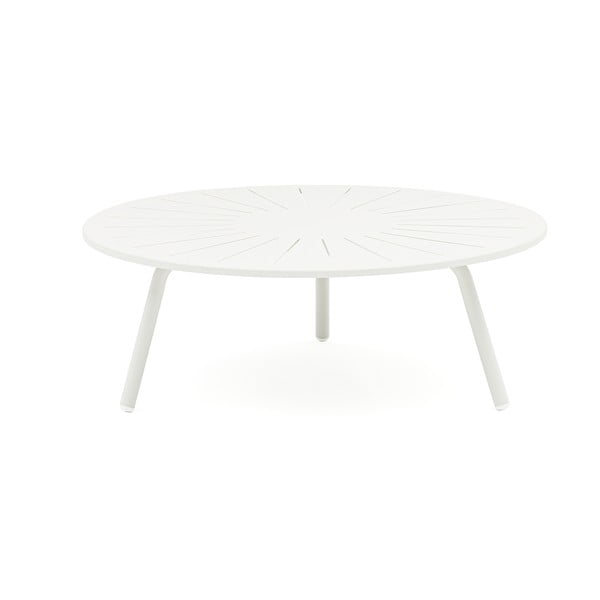 Aluminiowy okrągły stolik ogrodowy ø 110 cm Fleole – Ezeis