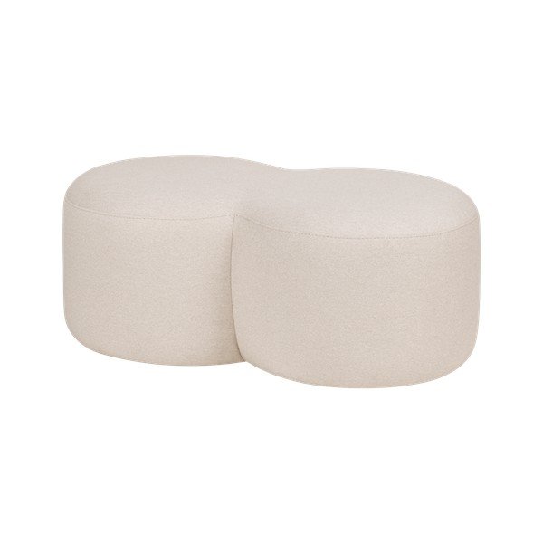 Beżowy puf Umbo – noo.ma