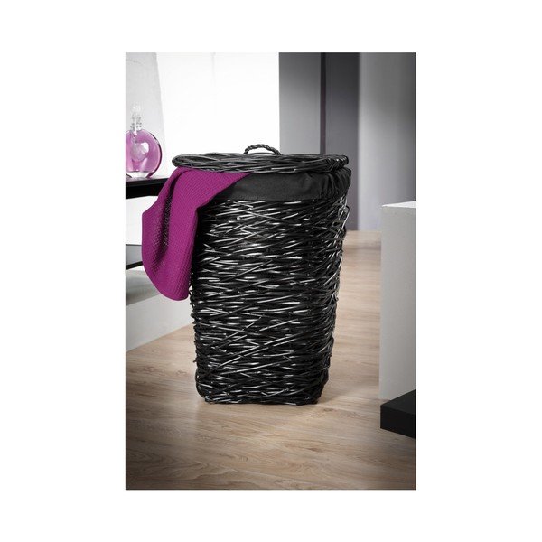Zestaw 5 czarnych koszy Compactor Crazy-image-3