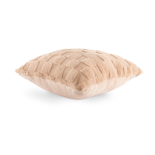 Poduszka dekoracyjna z mikropluszu 45x45 cm Rava – Tiseco Home Studio-image-3