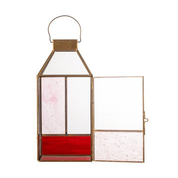 Szklany lampion (wysokość 34 cm) Drew – Bloomingville-image-3