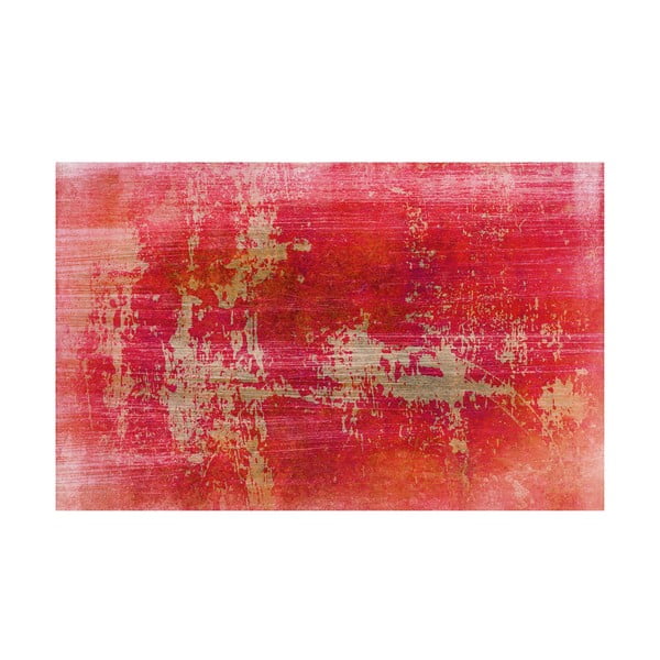 Winylowy dywan Grunge Rojo, 99x120 cm