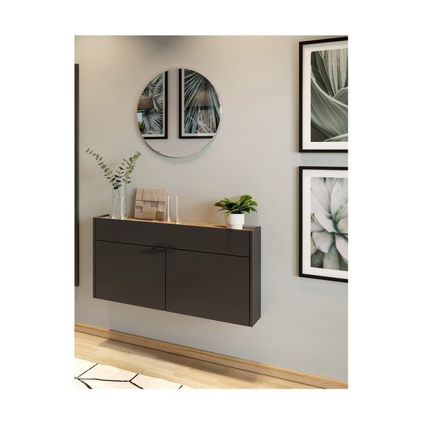 Antracytowy zestaw do przedpokoju Ameca – Germania-image-2