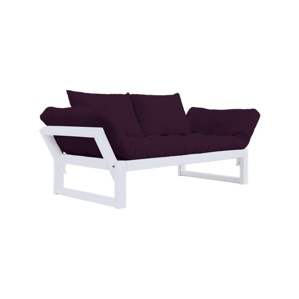 Sofa rozkładana Karup Edge White/Purple Plum-image-4