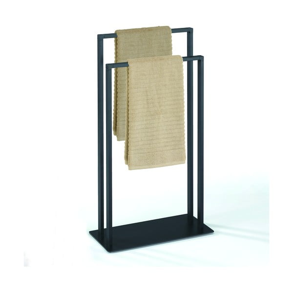 Czarny stalowy uchwyt na ręczniki Tomasucci Emori-image-1
