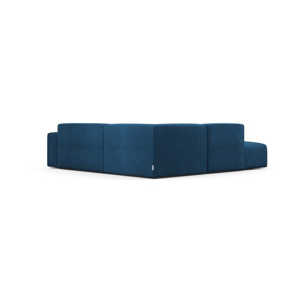 Turkusowy sztruksowy narożnik Marie Claire Home Karen, 260 cm, lewostronny-image-4