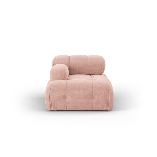 Jasnoróżowy moduł sofy Ferento – Cosmopolitan Design