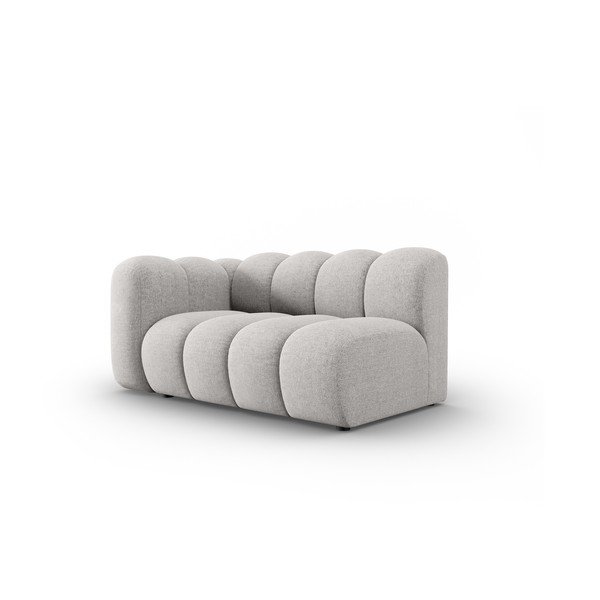 Jasnoszary moduł sofy (lewostronny) Lupine – Micadoni Home-image-2