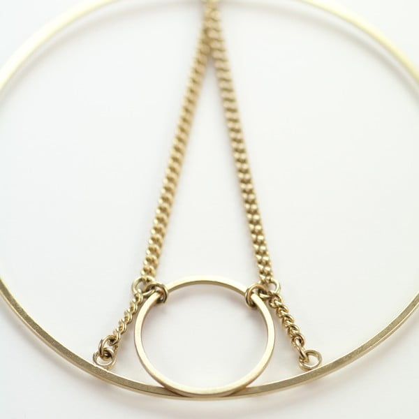 Kolczyki Eiffel Hoop Gold-image-1