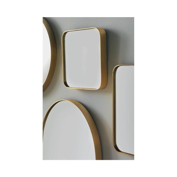 Lustro ścienne w kolorze zlota Geese Pure, 30x30 cm-image-2