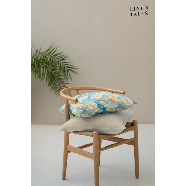 Lniana poszewka na poduszkę Linen Tales, 45x45 cm-image-1