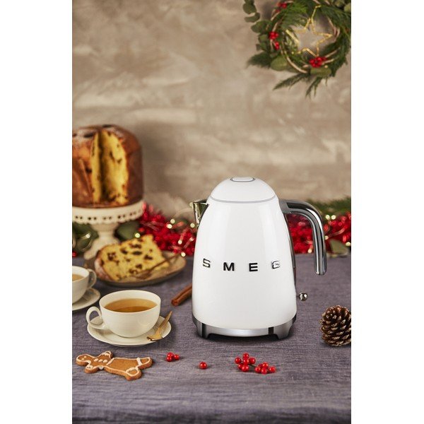 Biały czajnik elektryczny 1,7 l 50's Retro Style – SMEG-image-1