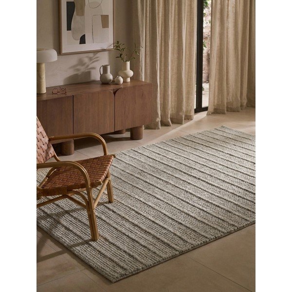 Szary wełniany dywan tkany ręcznie 200x300 cm Camden Parker – Ted Baker-image-1