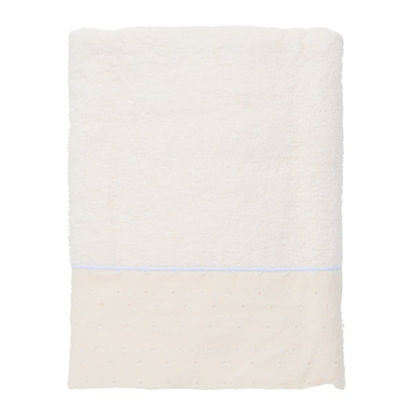 Kremowy ręcznik Clayre & Eef Boutin, 140 x 70 cm