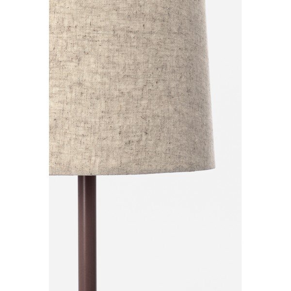 Beżowa lampa stojąca z tekstylnym kloszem (wysokość 166 cm) Assam – Bizzotto-image-2