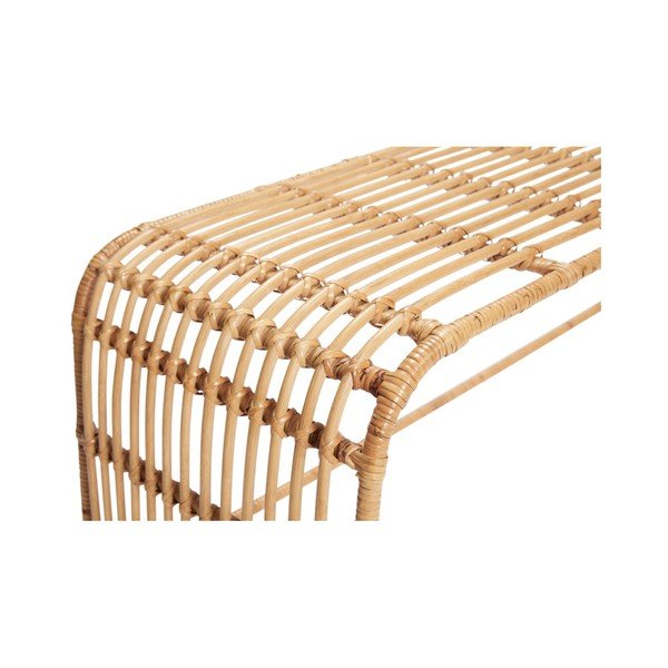 Podręczny rattanowy stolik Hübsch Retto-image-1