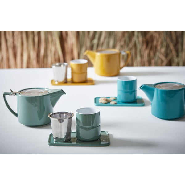 Morski kamionkowy dzbanek do herbaty 800 ml Design – Sema-image-1